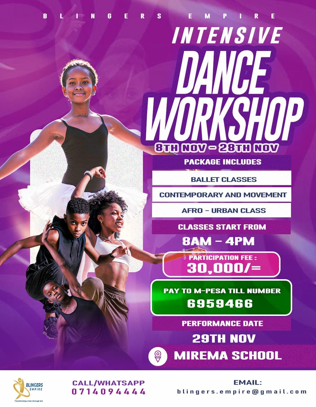 Intensive Dance Workshop